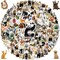 300PCS Cute Realistic Animal Stickers Pack – Waterproof Vinyl Animal Stickers for Water Bottles, Laptops, Classroom Rewards, Safari Party & Scrapbook